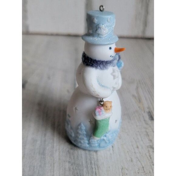 Hallmark Stanley t star 2008 ornament Xmas Snowman - Picture 6 of 8